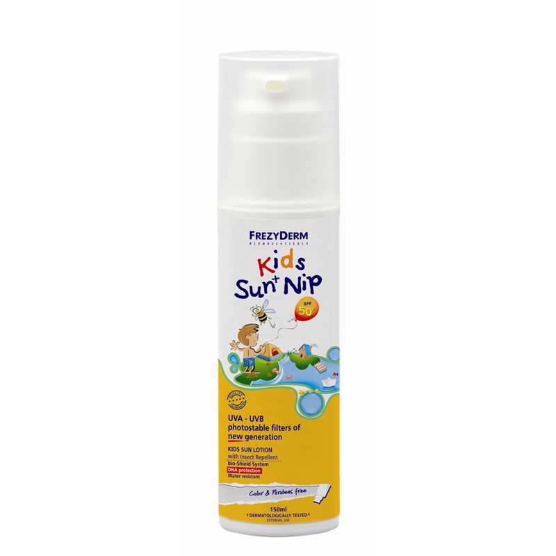 Frezyderm Kids Sun Nip FPS 50+ com Tecnologia Replente Insectos Frezyderm Kids Sun Nip FPS 50+ com Tecnologia Replente Insectos
