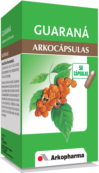Arkocápsulas Guaraná Cápsulas x 45 Arkocápsulas Guaraná Cápsulas x 45