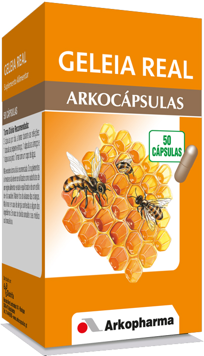 Arkocápsulas Geleia Real Cápsulas x 50 Arkocápsulas Geleia Real Cápsulas x 50
