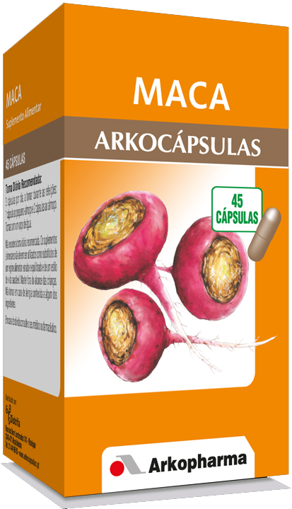 Arkocápsulas Maca Cápsulas x 45 Arkocápsulas Maca Cápsulas x 45