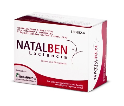 Natalben Lactação Cápsulas x 60 Natalben Lactação Cápsulas x 60