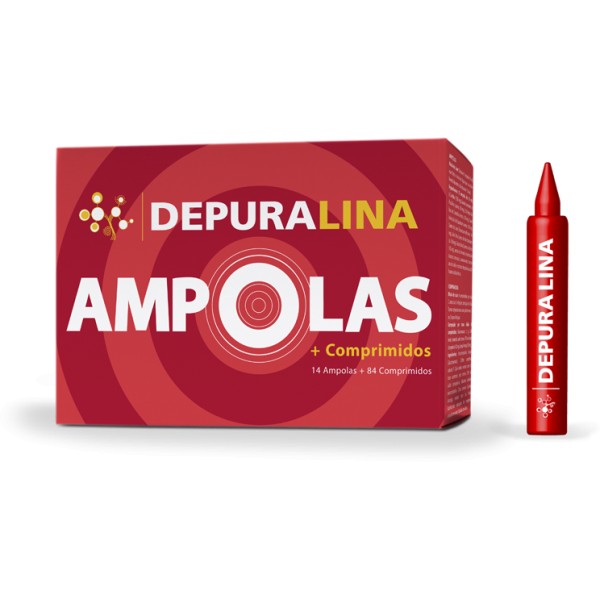 Depuralina Comprimidos x 84 + Ampolas 10 ml x 14 Depuralina Comprimidos x 84 + Ampolas 10 ml x 14