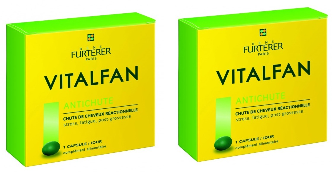 Rene Furterer Vitalfan Queda Reactiva Cápsulas x 30 x 2 Rene Furterer Vitalfan Queda Reactiva Cápsulas x 30 x 2