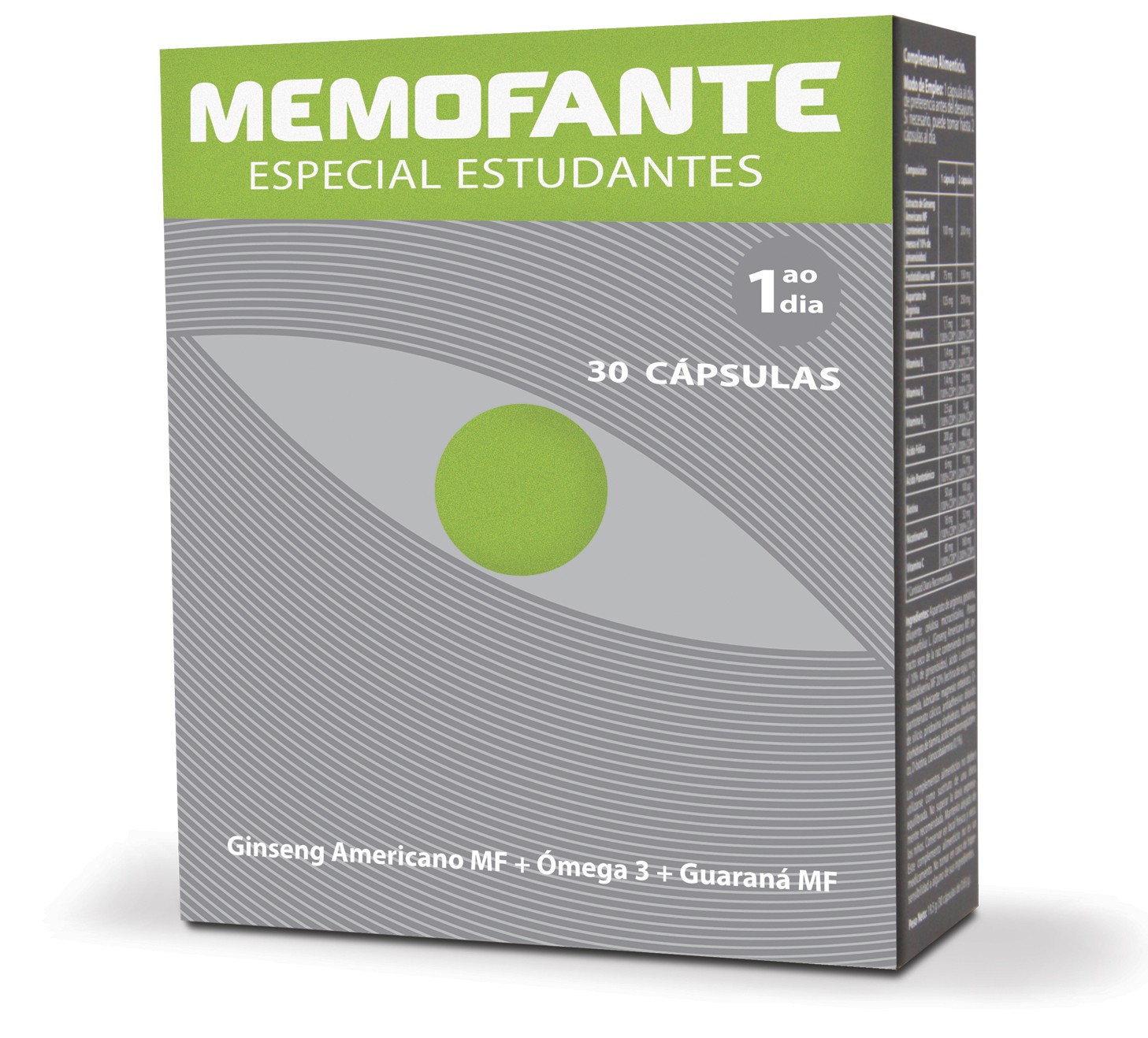 Memofante Estudante Cápsulas x 30 Memofante Estudante Cápsulas x 30
