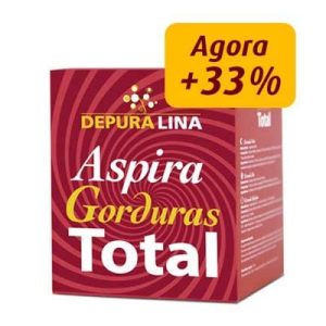 Depuralina Aspira Gorduras Total + 33% Cápsulas x 100
