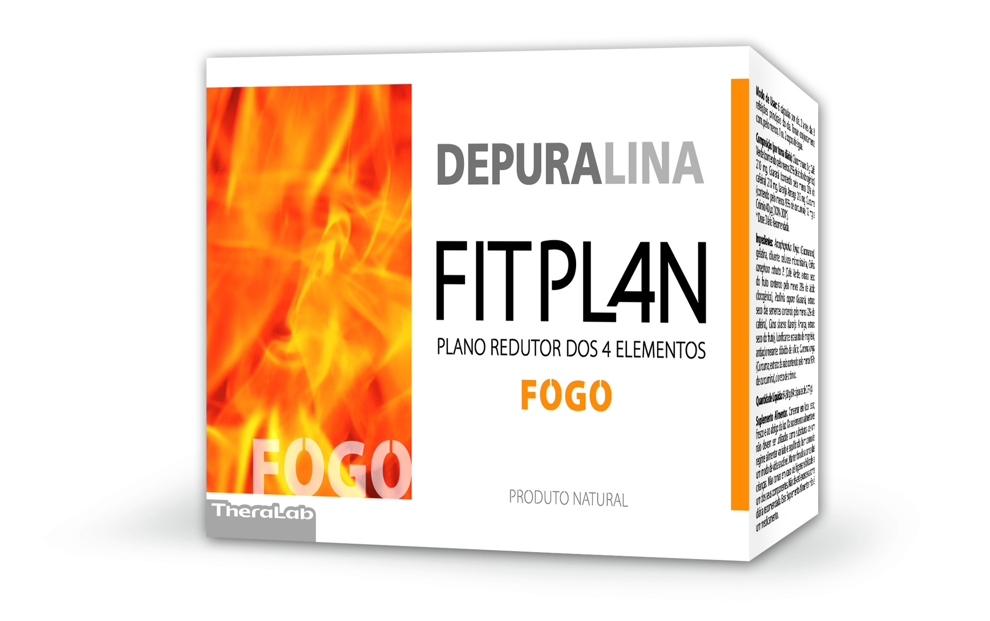 Depuralina Fitplan Fogo Cápsulas x 84 Depuralina Fitplan Fogo Cápsulas x 84