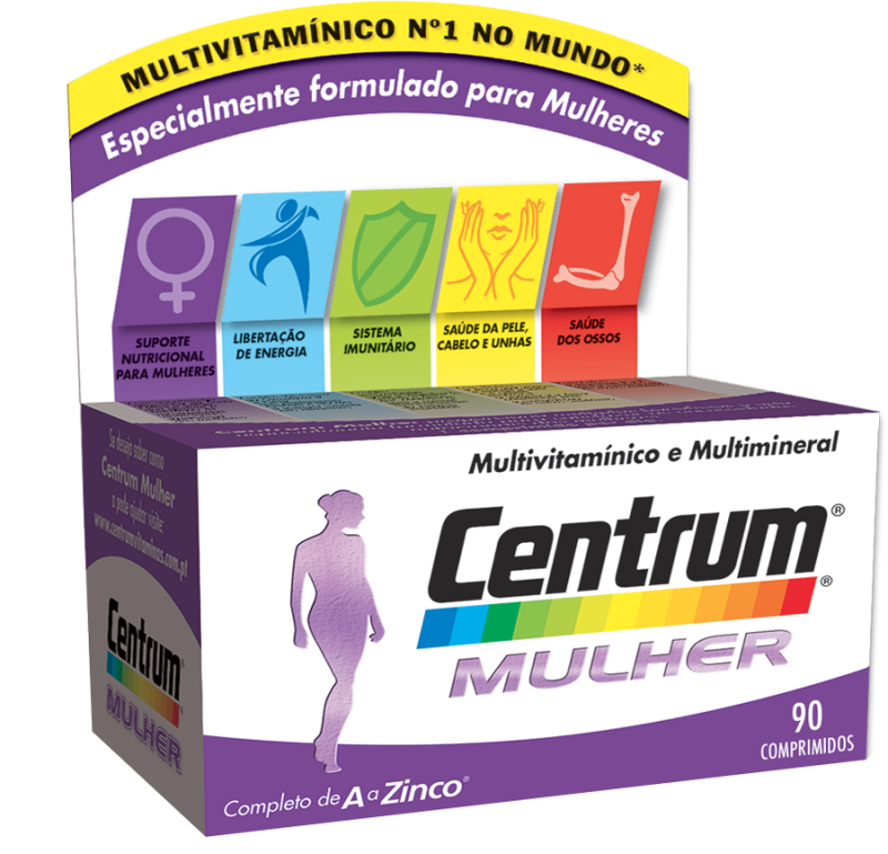 Centrum Mulher 50+ Comprimidos x 90