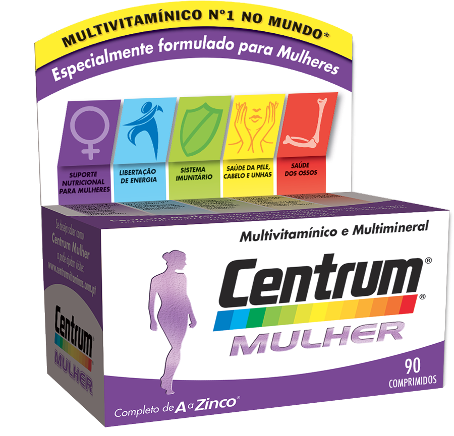 Centrum Mulher 50+ Comprimidos x 90 Centrum Mulher 50+ Comprimidos x 90