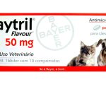 Baytril Palatável Comprimidos Cão e Gato 15 mg x 10 - 3 Kg