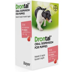 Drontal Puppy Suspensão Oral 1ml>1Kg 50 ml Drontal Puppy Suspensão Oral 1ml>1Kg 50 ml
