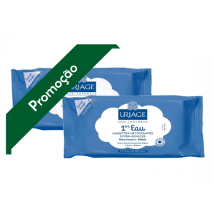 Uriage Bebé Toalhetes de Limpeza Extra Delicados x 70 Duo Uriage Bebé Toalhetes de Limpeza Extra Delicados x 70 Duo