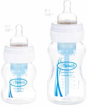 Dr. Browns Biberão Tetina Larga Silicone 240 ml