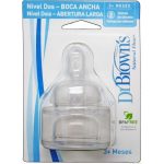 Dr. Browns Tetina Larga Nível 2 x 2