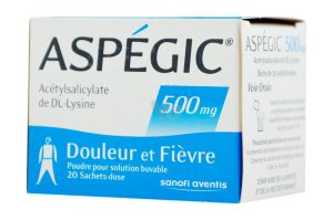Aspegic 500 Pó para Solução Oral 900 mg x 20
