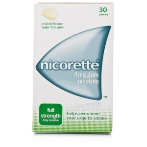 Nicorette Pastilhas 4 mg x 30