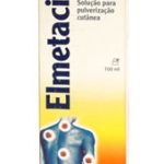 Elmetacin Solução Pulverização Cutânea 1g % p>v x 100 g