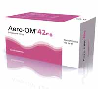 Aero-Om Comprimidos Mastigável 42 mg x 100