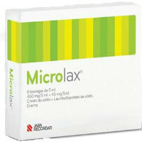 Microlax Enema Adultos 450>45 mg>3ml x 6 Tubos