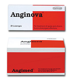 Anginova Comprimidos de Chupar x 20