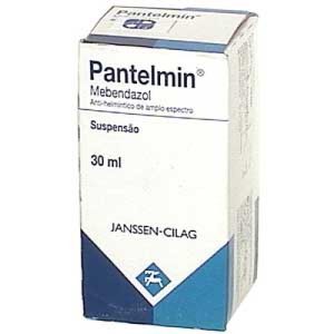 Pantelmin Suspensão Oral 600 mg>30 ml x 30 ml