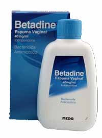 Betadine Espuma Vaginal 40mg>ml x 200 ml
