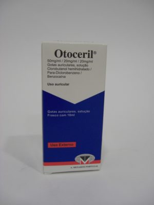 Otoceril Solução Auricular x 10 ml