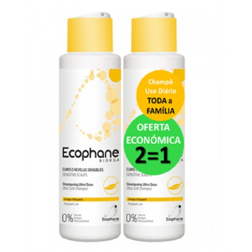 Ecophane Champô Ultra suave 500ml + Oferta Ecophane Champô Ultra Suave 500ml Ecophane Champô Ultra suave 500ml + Oferta Ecophane Champô Ultra Suave 500ml